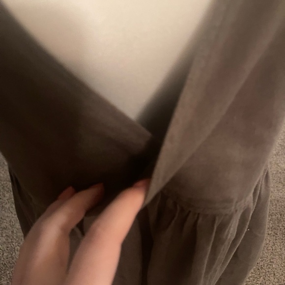 The Shanty Linen Overall Apron Dress Cottagecore Trad Baking Pinafore Classic - Picture 3 of 11